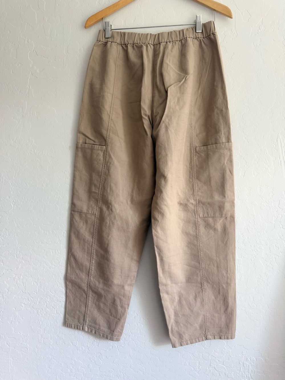 Eileen fisher Cotton Hemp Stretch Lantern Pant - Picture 6 of 8